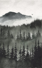 Load image into Gallery viewer, ‘Mistline’- Original Watercolour