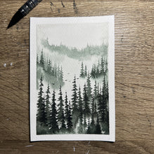 Load image into Gallery viewer, ‘Rising Through the Canopy’ Original Watercolour