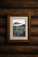 Load image into Gallery viewer, ‘Mistline’- Original Watercolour