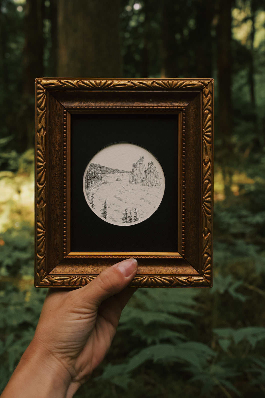 Rialto Beach, Olympic National Park—Framed Original