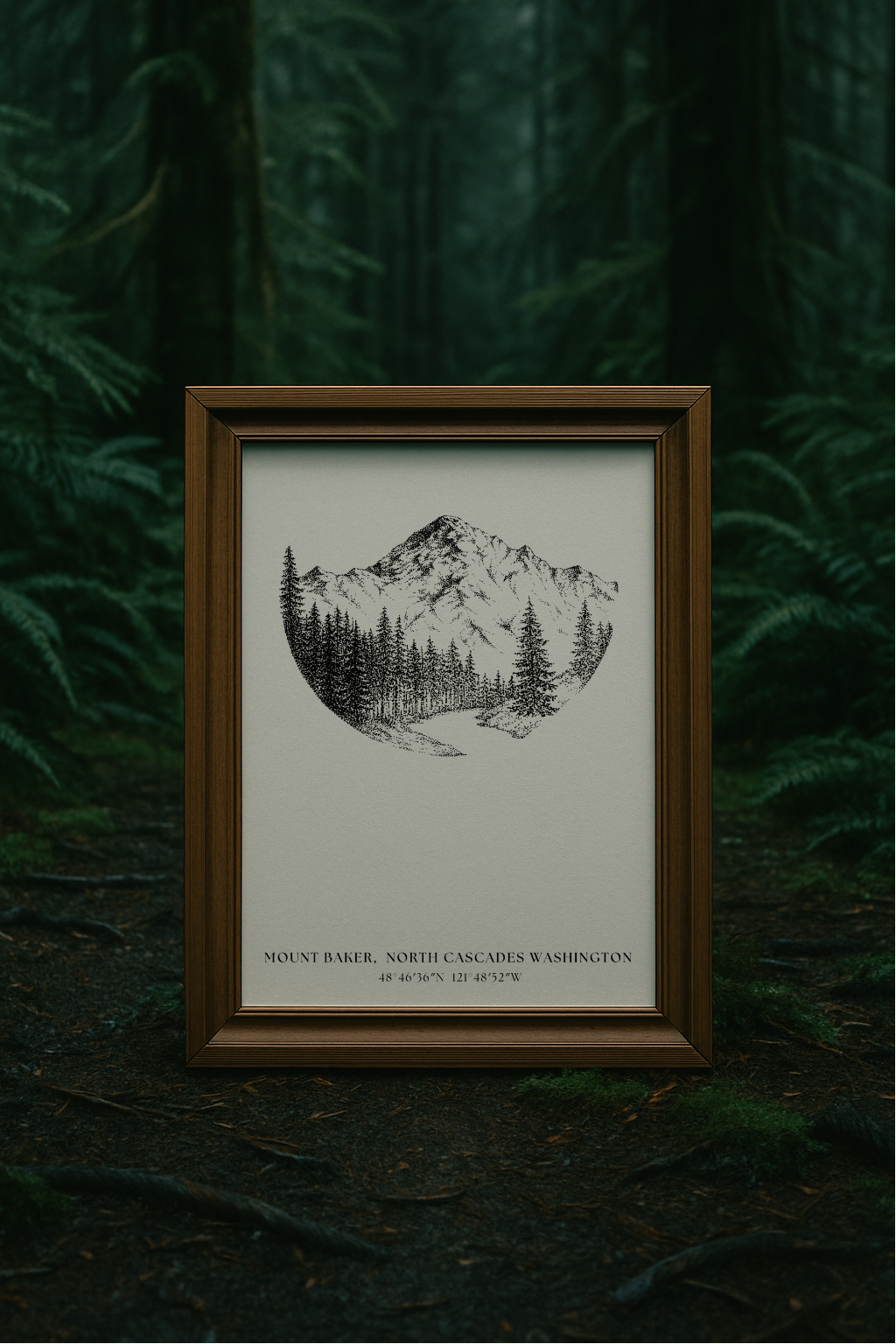 Mount Baker, North Cascades WA- Moments of the Northwest Collection