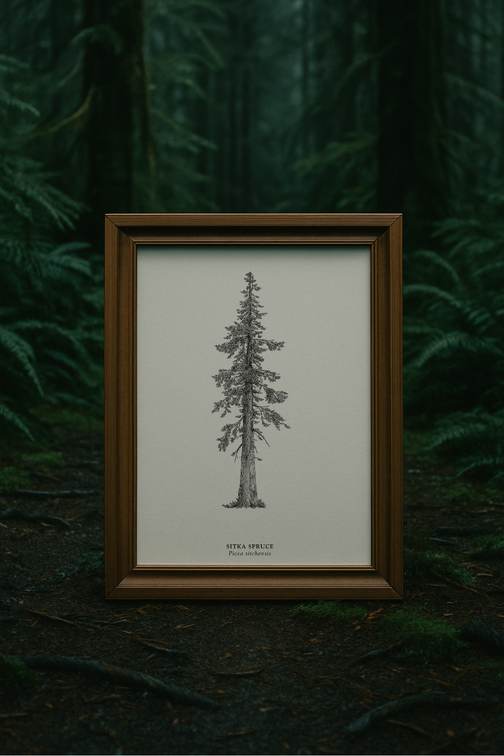The Sitka Spruce Print - Ancient Giants Collection