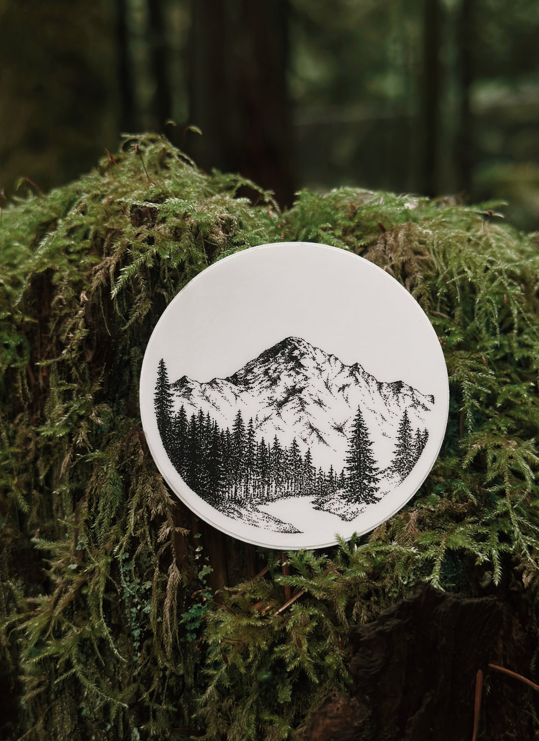 Moments of the Northwest, ‘Mount Baker, North Cascades WA’ Sticker