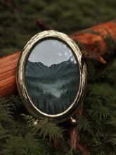 Load image into Gallery viewer, ‘Just over the Pines’ Original Framed Watercolour
