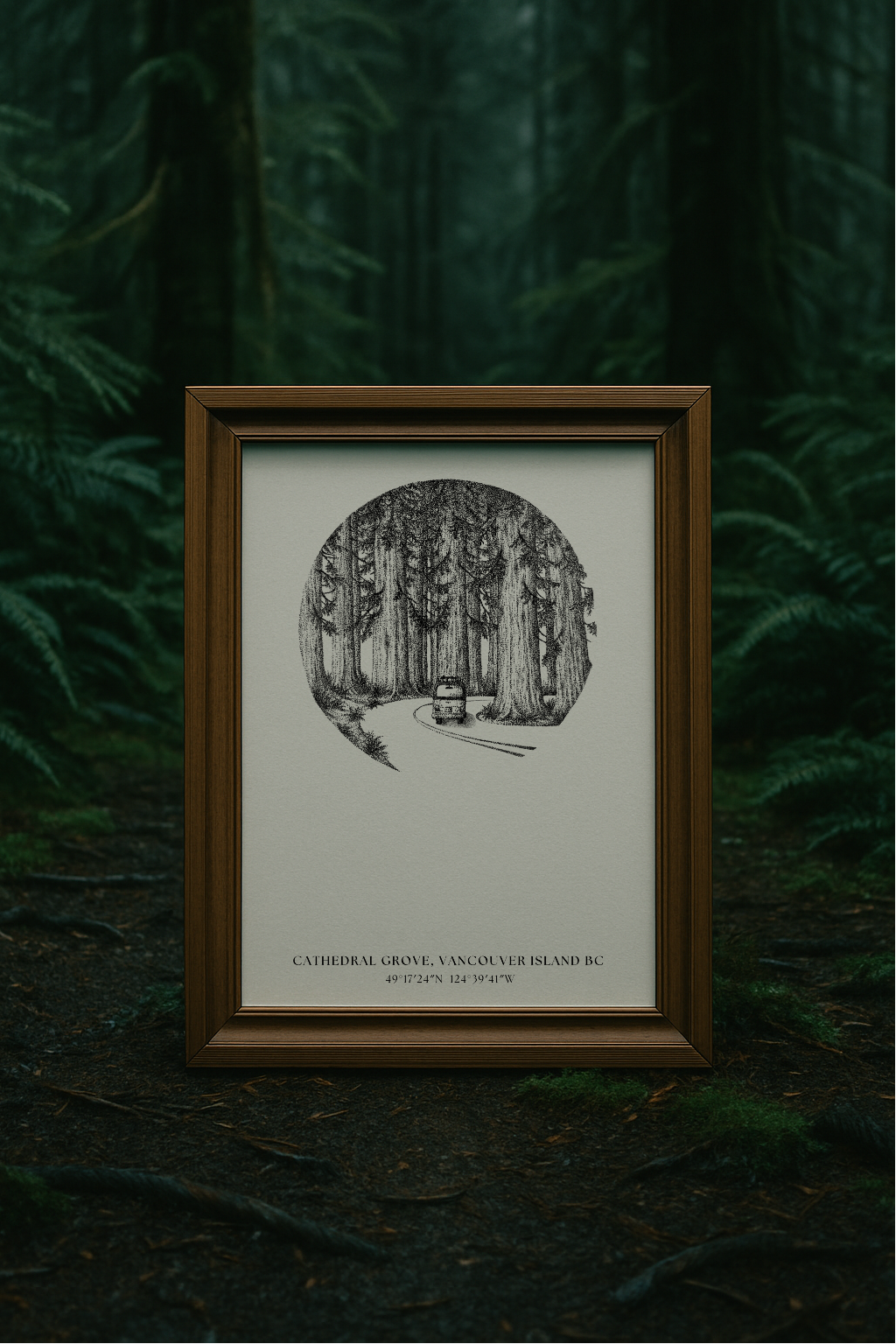 Cathedral Grove, BC - Moments of the Northwest Collection