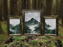 Load image into Gallery viewer, ‘The View Between Valleys’ Original Watercolour Trio
