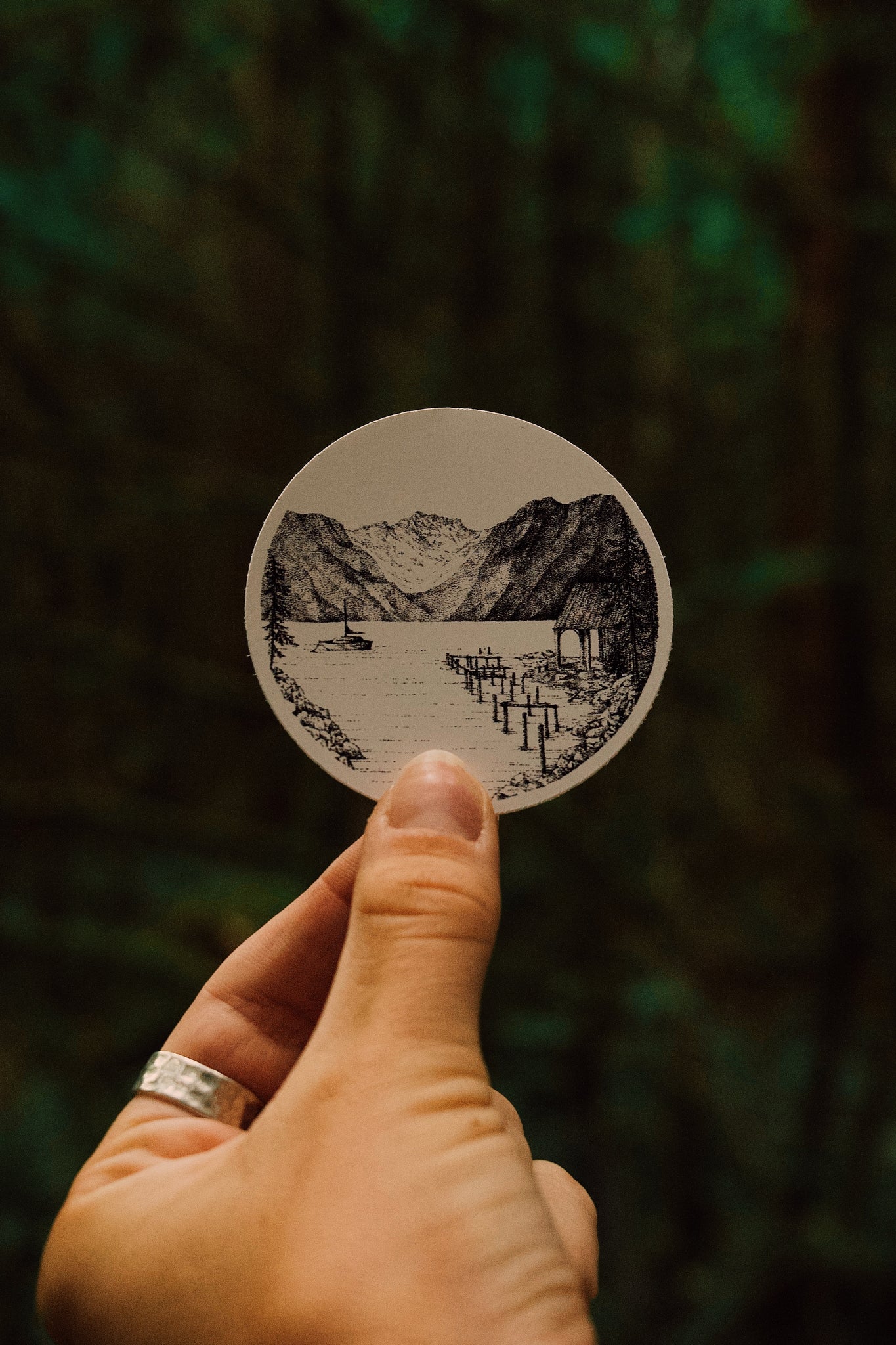 Howe Middle Sticker Britannia Beach, Howe Sound Sticker – Sitkas & Seas Coastal Artworks