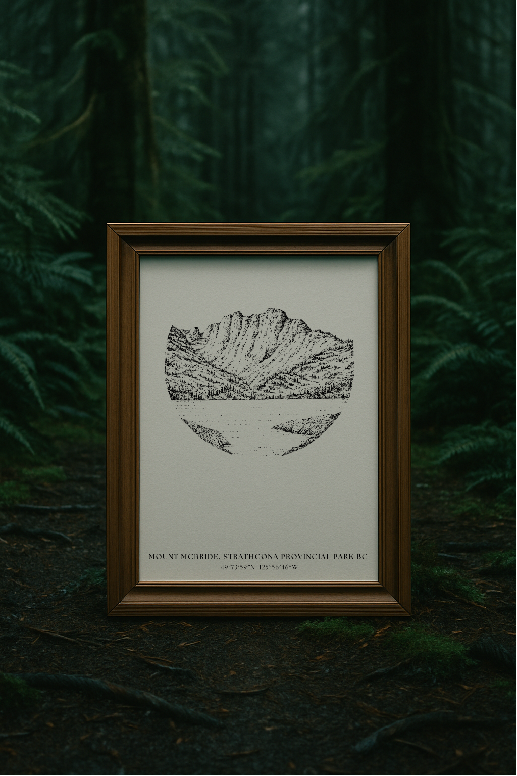 Mount McBride, Strathcona Provincial Park- Moments of the Northwest Collection
